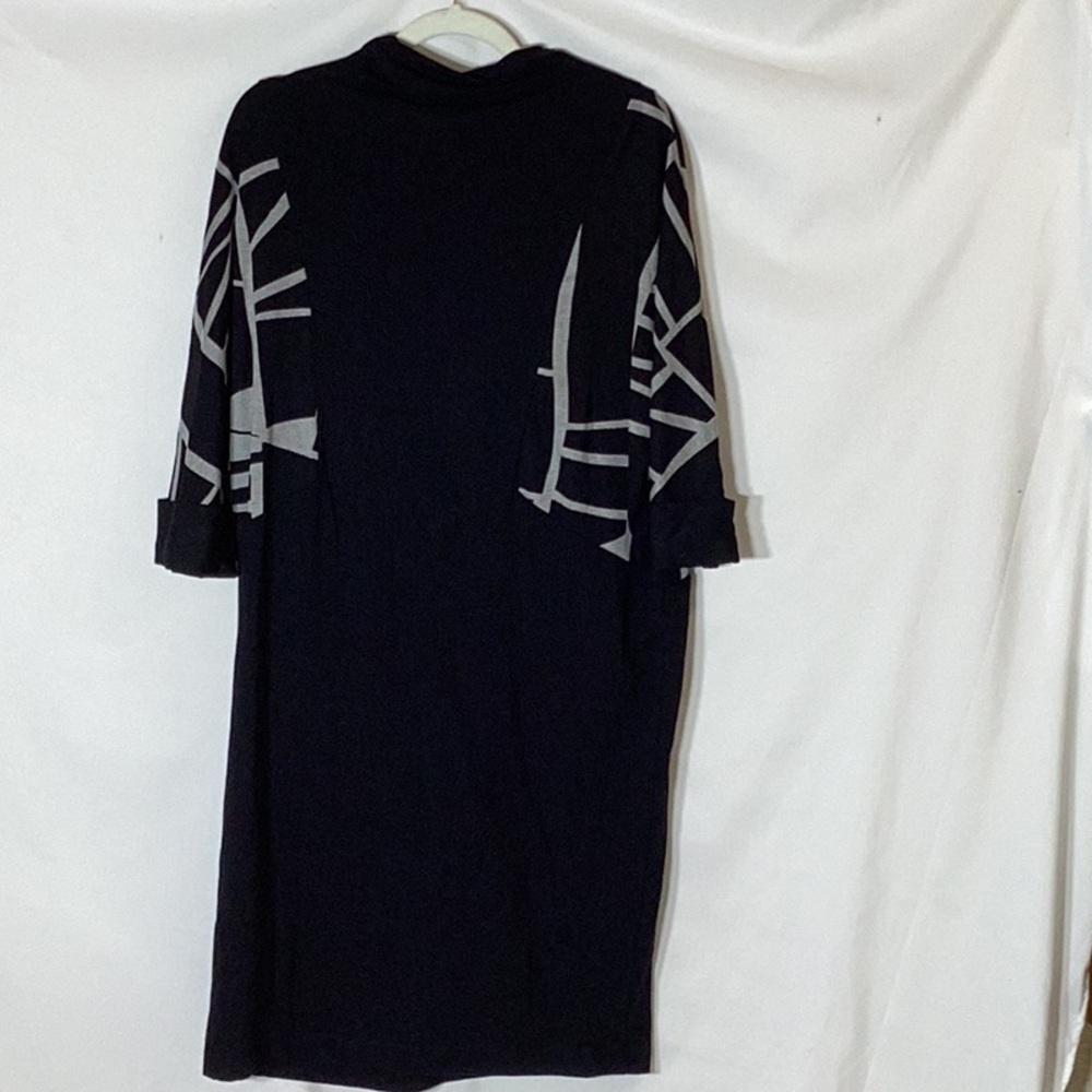 NWT OZAI N KU NOCTURNE MID DRESS, PIANO Black Size Small $254 - Picture 9 of 14